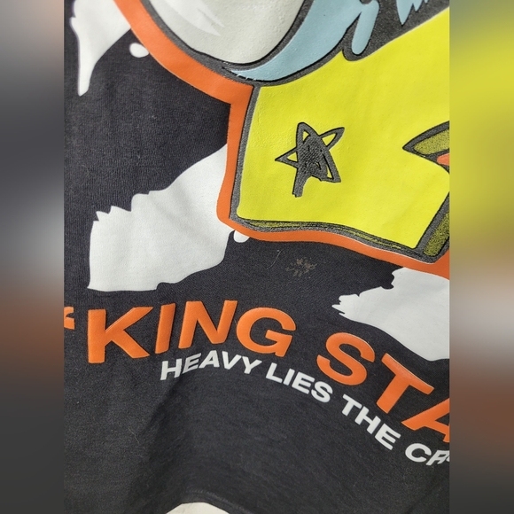 Mens Vintage Graphic T Shirt Sz 4XL - Picture 5 of 7